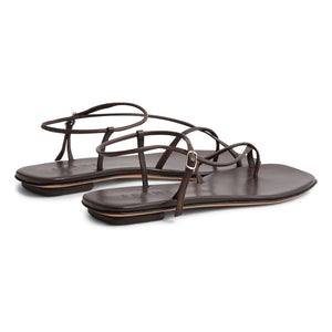 Soeur - Sandalias de piel Rosalie | Marrón