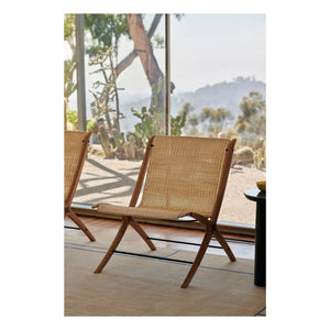 & Tradition - X HM10 lounge sandalye, Hvidt & Mølgaard | Doğal