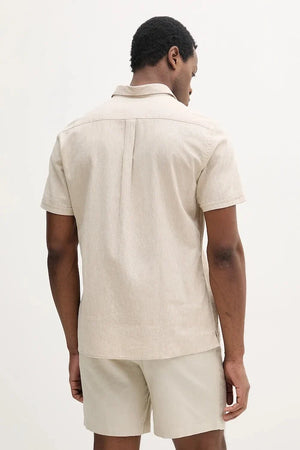 Camisa de lino para hombre Barbour Shirt Dept - Summer