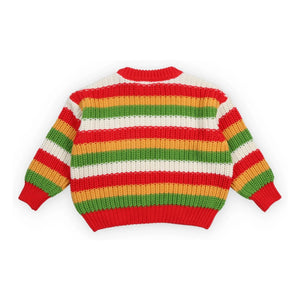 the new society - Lantana Jersey a Rayas | Rojo