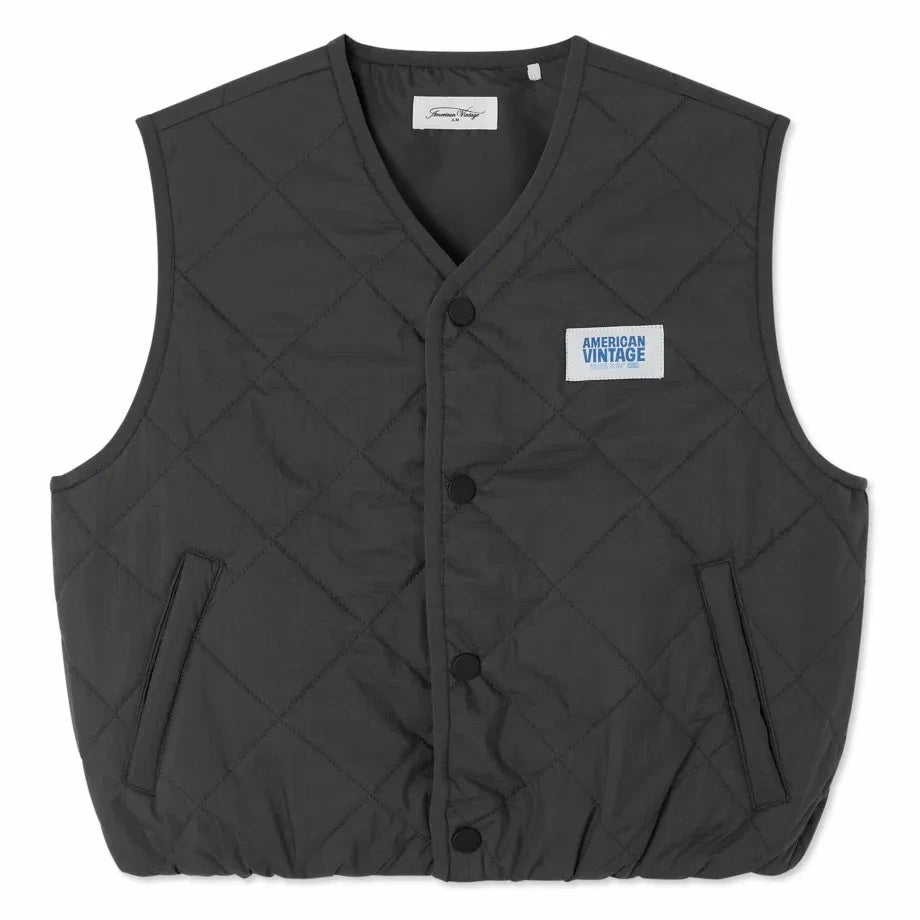 American Vintage - Yupibam Chaqueta sin mangas | Gris Carbón