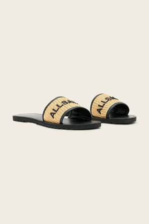 Sandalias deslizantes de piel Hoxton para mujer de AllSaints