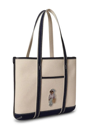 Bolso tote de algodón para mujer Polo Ralph Lauren