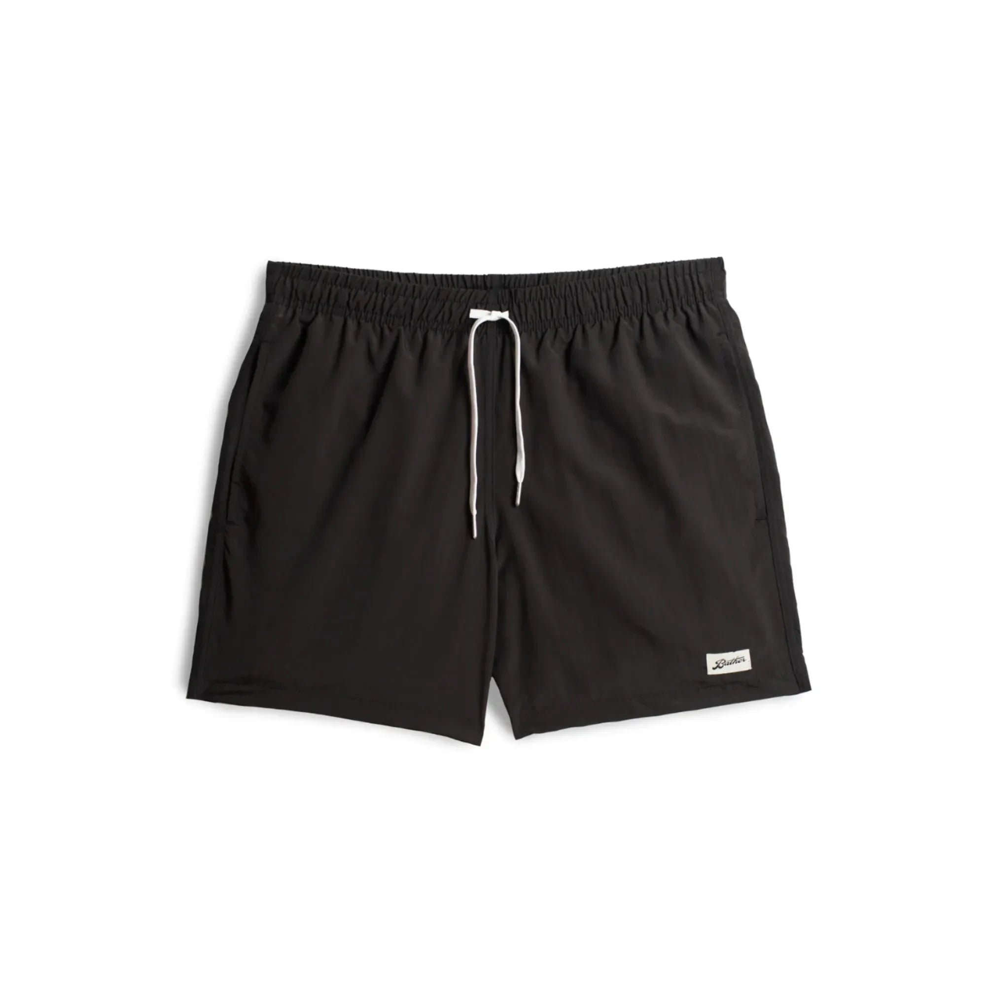Bather - Bañador corto plano reciclado | Negro