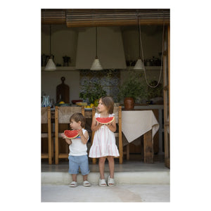 1+ in the family - Camiseta de tirantes Binibeca a rayas | Blanco