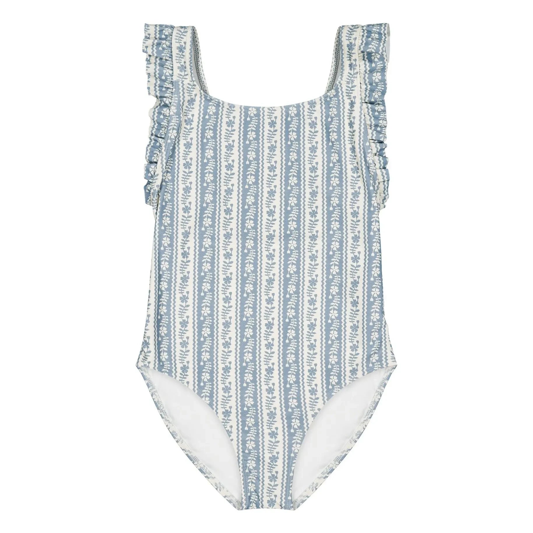 Soor Ploom - Bañador Thelma de fibra reciclada floral Soor Ploom X Canopea | Crudo