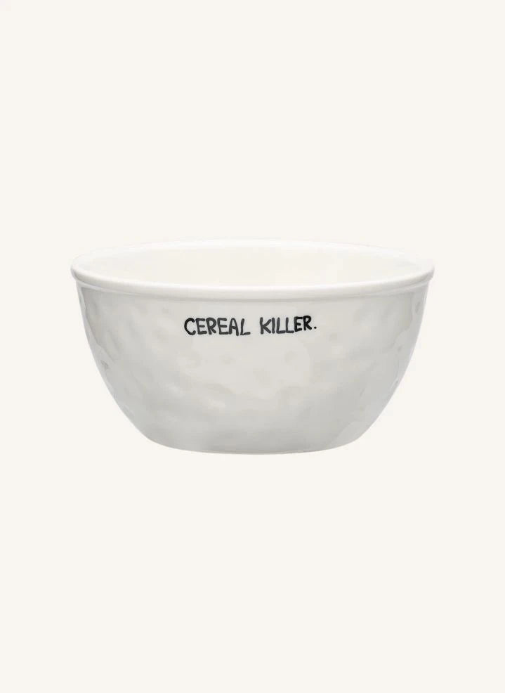 Anna + Nina - Cereal Killer Cuenco | Blanco