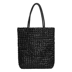 Vipera - Bolso Tote de Cuero Montale | Negro