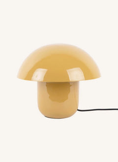 Present Time - Fat Mushroom lámpara de mesa | Mostaza