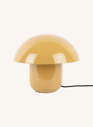 Present Time - Fat Mushroom lámpara de mesa | Mostaza