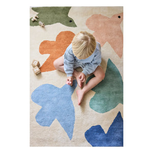 Bleuu-studio - Alfombra Pájaro | Azul