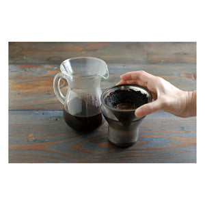 Kinto - Juego de jarra de café de acero inoxidable | Acero