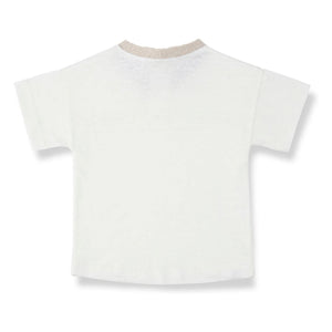 1+ in the family - Ordis Camiseta de Lino | Blanca