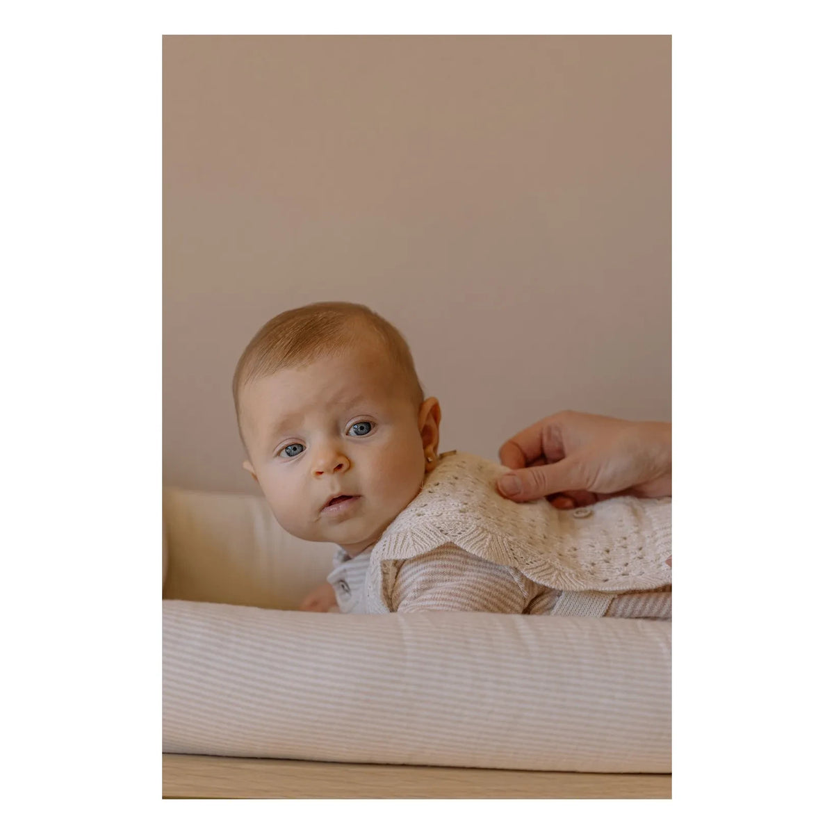 1+ in the family - Jersey de lana merino sin mangas | Crudo