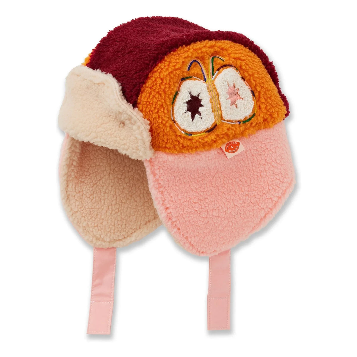 Halcyon Nights - Gorra estilo sherpa | Rosa claro