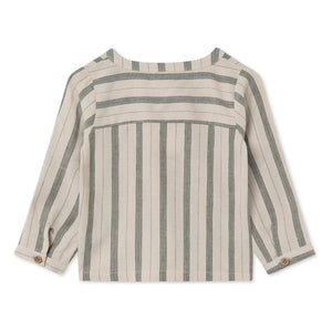 Fliink - Kurta de lino a rayas