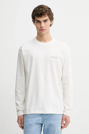 Blusa de manga larga de algodón Marc O'Polo
