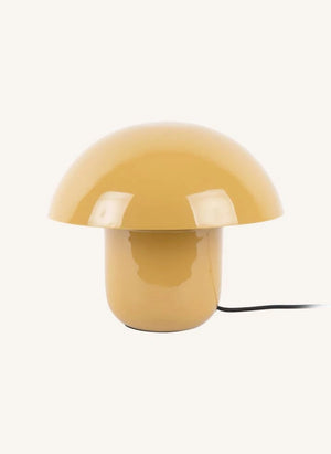 Present Time - Fat Mushroom lámpara de mesa | Mostaza