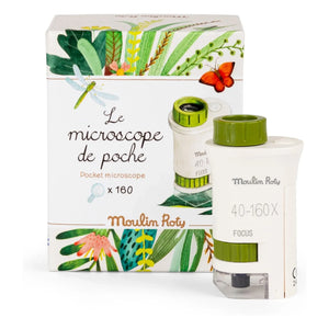 Moulin Roty - Microscopio de bolsillo - Le jardin du Moulin | Verde