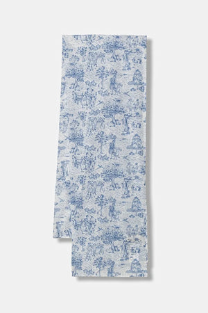 Foulard de algodón Barbour Wisteria para mujer