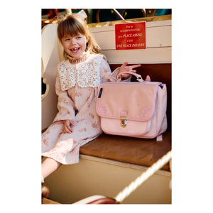 Caramel & Cie - Bolso Oxford pequeño | Rosa empolvado