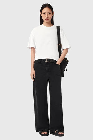 AllSaints camiseta de algodón para mujer FUSE