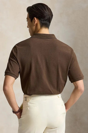 Camiseta de algodón con cuello para hombre Polo Ralph Lauren