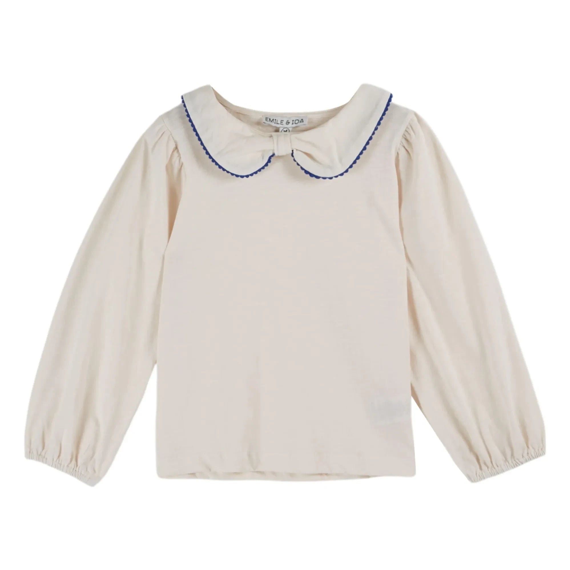 Emile et Ida - Camiseta de algodón orgánico Picote | Crema