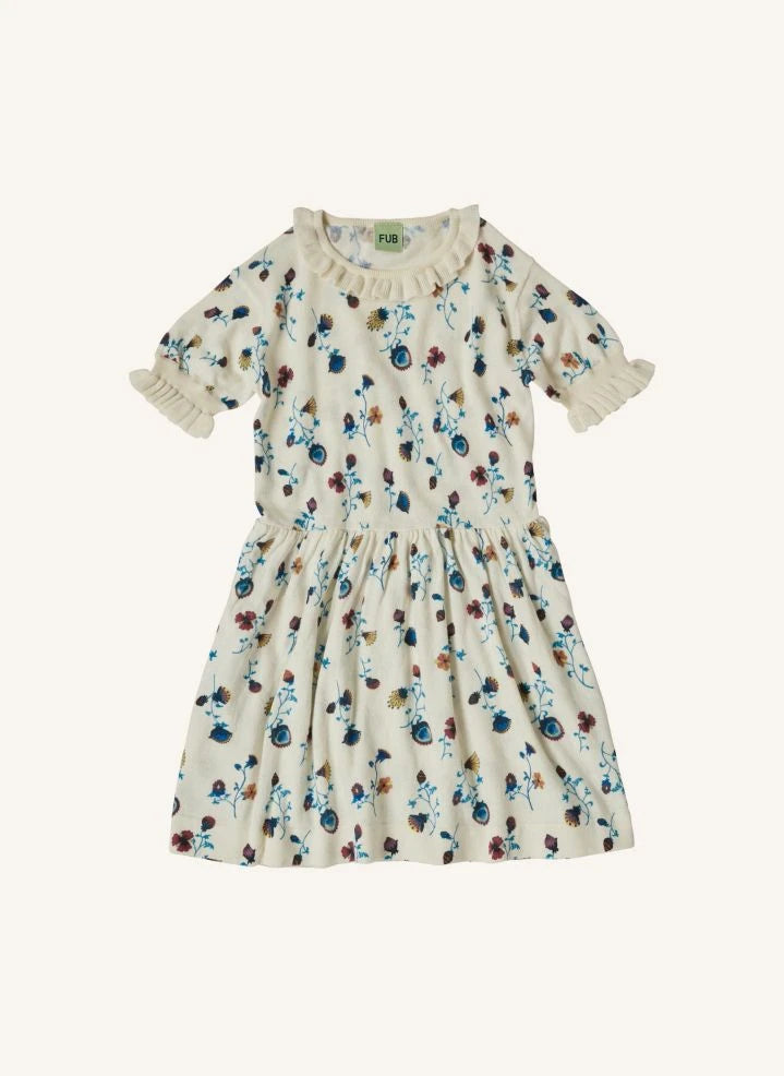 FUB - Vestido de Algodón Orgánico Fleur Extra Fino | Crudo