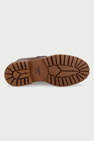 Botín de cuero Weekend Max Mara para mujer