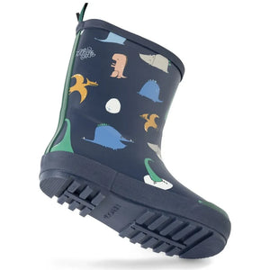 Liewood - Mason Botas de lluvia de dinosaurio | Azul marino
