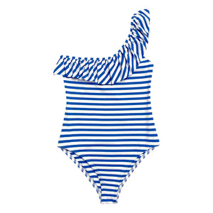Sunchild - Joyce Traje de baño a rayas | Azul