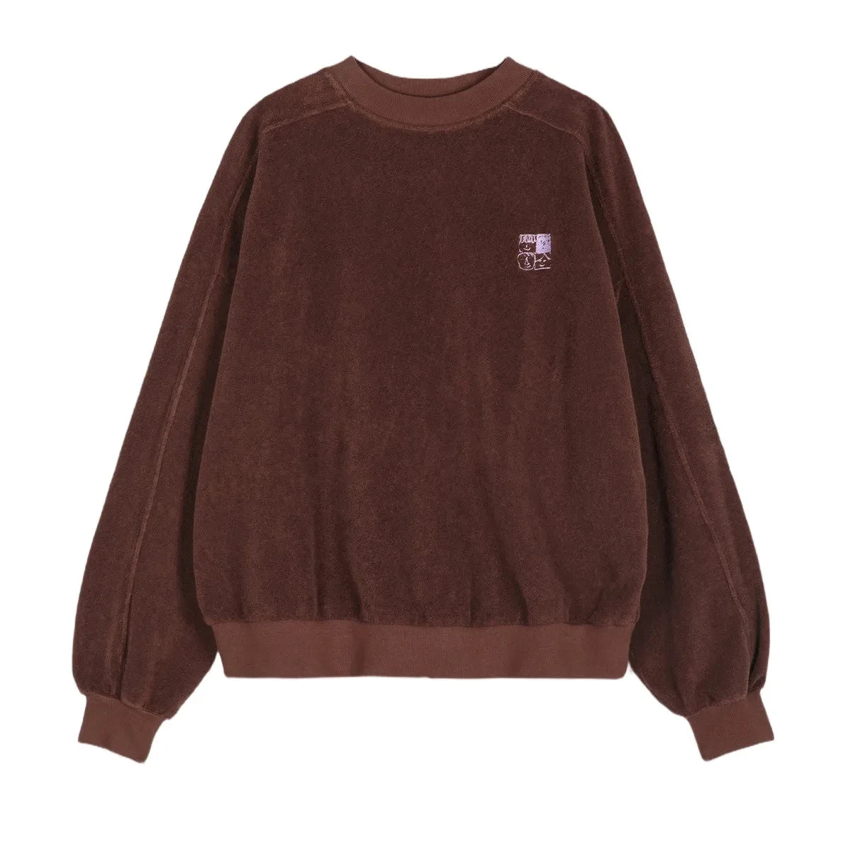 Bobo Choses - Sudadera Mystery de algodón orgánico BC | Marrón oscuro