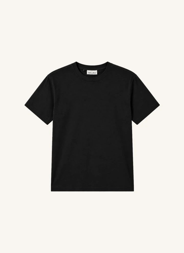 Smallable Man - Solal Camiseta de Algodón Orgánico | Negro