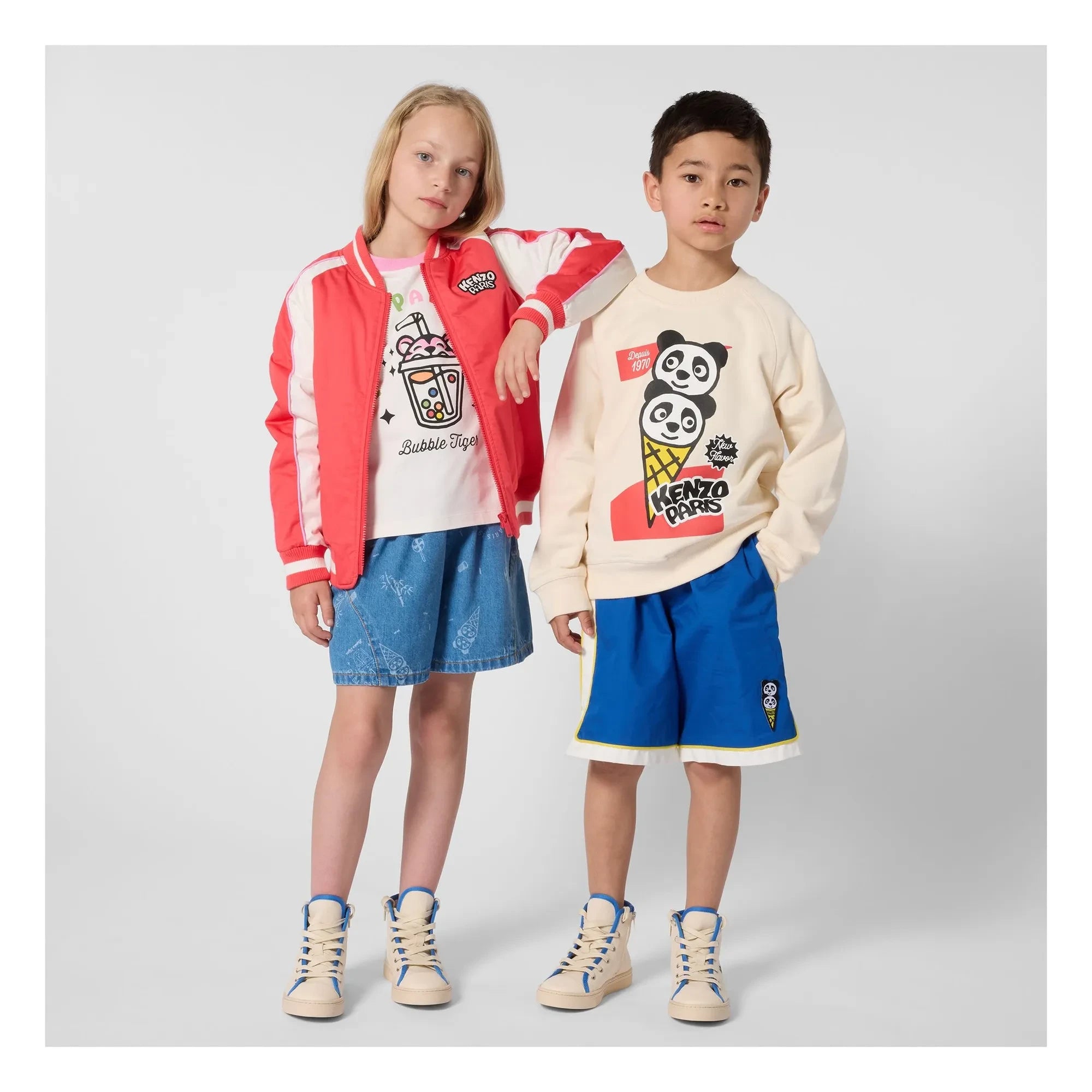 Kenzo - Camiseta Happy Sweet Bubble Tiger | Blanco