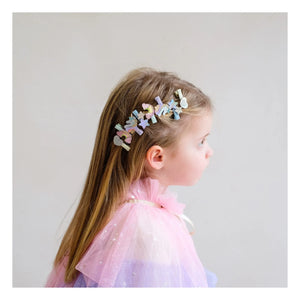 Mimi & Lula - Set de 8 pasadores Mini Unicornio | Lila