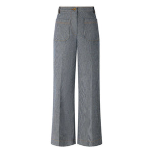 Sessùn - Pantalones de algodón Aldricks | Azul grisáceo
