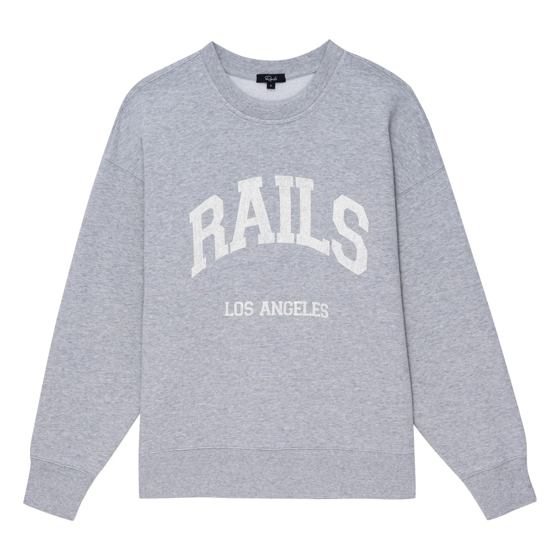 Rails - Sudadera The Varsity | Heather Gri