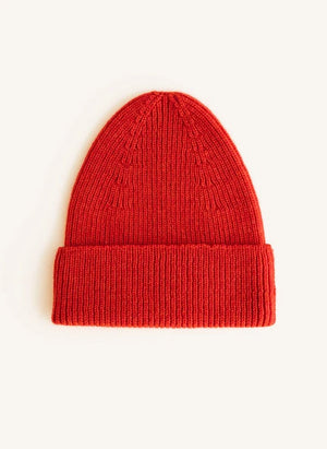 Hvid - Fonzie Gorra de Merino | Rojo