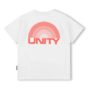 Molo - Camiseta de algodón orgánico Riley Unity | Blanco