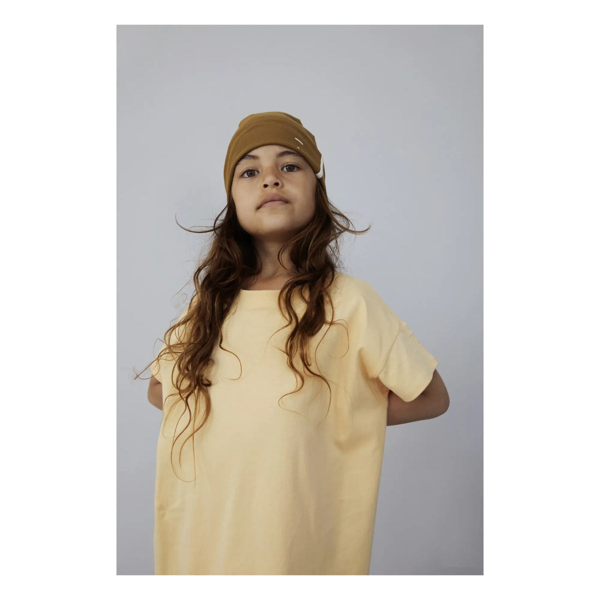 Gray Label - Gorro de Algodón Orgánico | Marrón