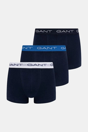 Gant bóxer de hombre de algodón y elastano, ajuste ceñido, paquete de 3