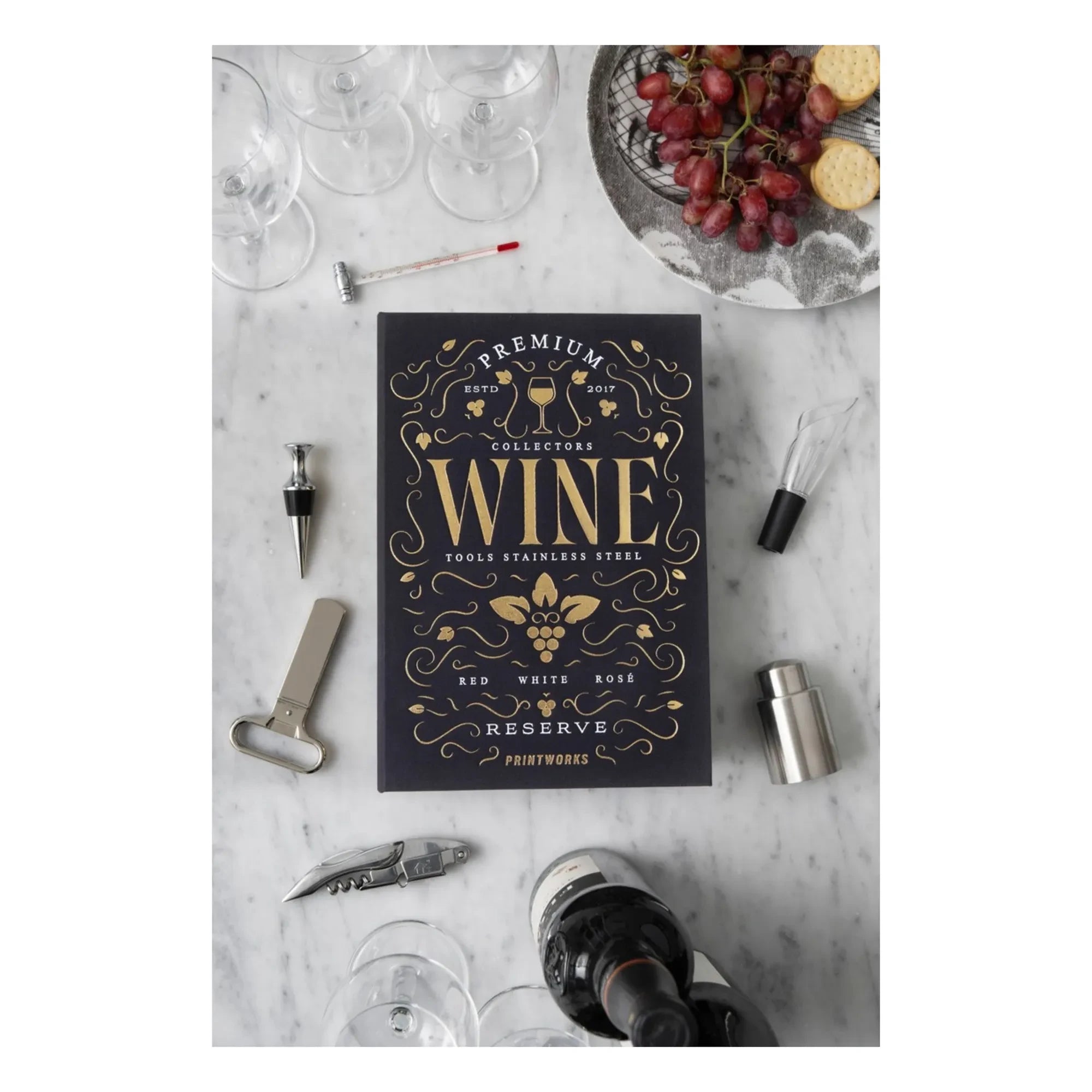 PrintWorks - Gran Juego de Accesorios para Vino