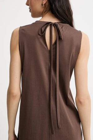 Vestido de verano de algodón Weekend Max Mara RICORDO