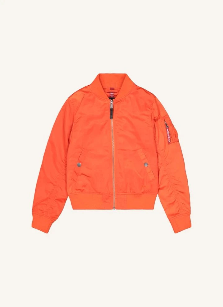 Alpha Indutries - MA-1 TT Chaqueta bomber ligera | Naranja