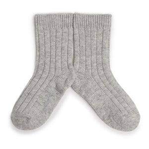 Calcetines de Cachemira y Lana Merina Collégien - Gris Claro