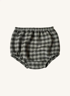 Studio Bohème - Ami Vichy Pantalones Cortos Orgánicos de Algodón | Gris
