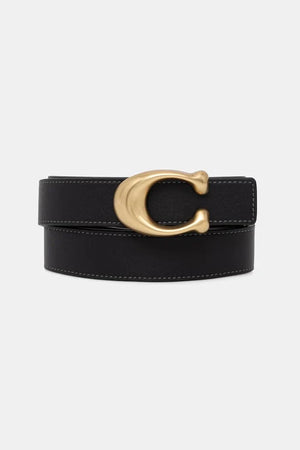 Cinturón de piel para mujer Coach reversible