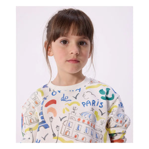Petit Bateau - Sudadera Ópera | Blanco