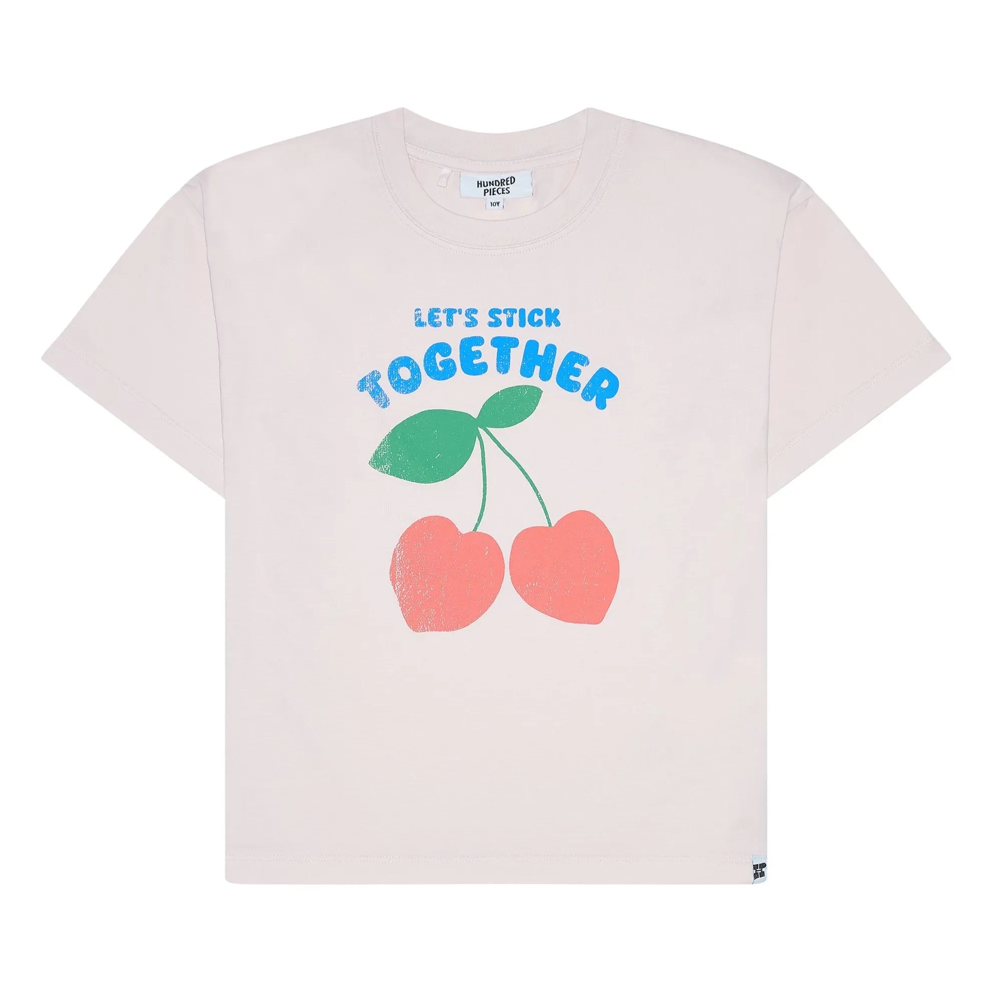 Hundred Pieces - Camiseta de algodón orgánico Luna | Rosa claro